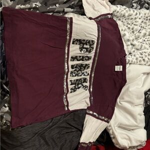 Bling size medium pink shirt